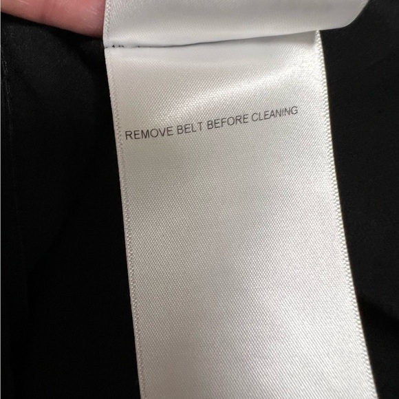 Escada Womens Silk Blend Sheer Multicolor Abstract A Line Belted Dress Size 38 - Picture 7 of 10